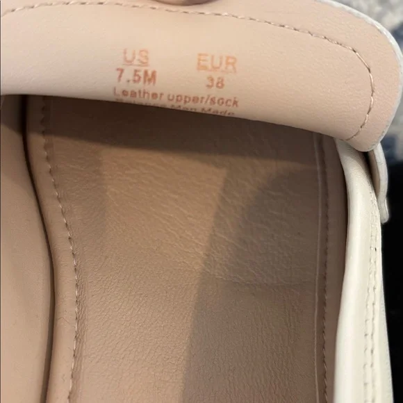 SAM EDELMAN Colin Loafer in Modern Ivory Size 7.5 - Picture 7 of 7